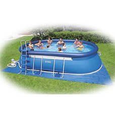 Бассейн надувной на опорах EASY Oval Frame Pools Intex IN 57984