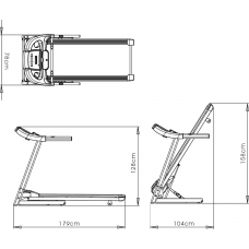 Беговая дорожка AeroFit MAXFIT 16