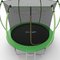 EVO JUMP Internal 8ft (Green) Батут с внутренней сеткой и лестницей, диаметр 8ft (зеленый)