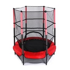 EVO JUMP 4,5ft (140 см) Батут с внутренней сеткой, диаметр 4,5ft (140см) + нижняя сеть