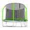 EVO JUMP Cosmo 10ft (Green) Батут с внутренней сеткой и лестницей, диаметр 10ft (зеленый)