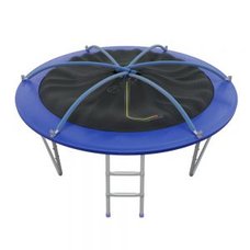 EVO JUMP Internal 8ft (Blue) Батут СКЛАДНОЙ с внутренней сеткой и лестницей, диаметр 8ft (синий)